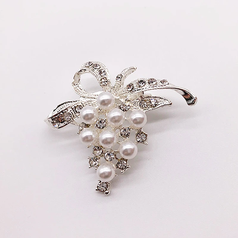 Latest wholesale fashion crystal rhinestone  wedding jewellery brooch