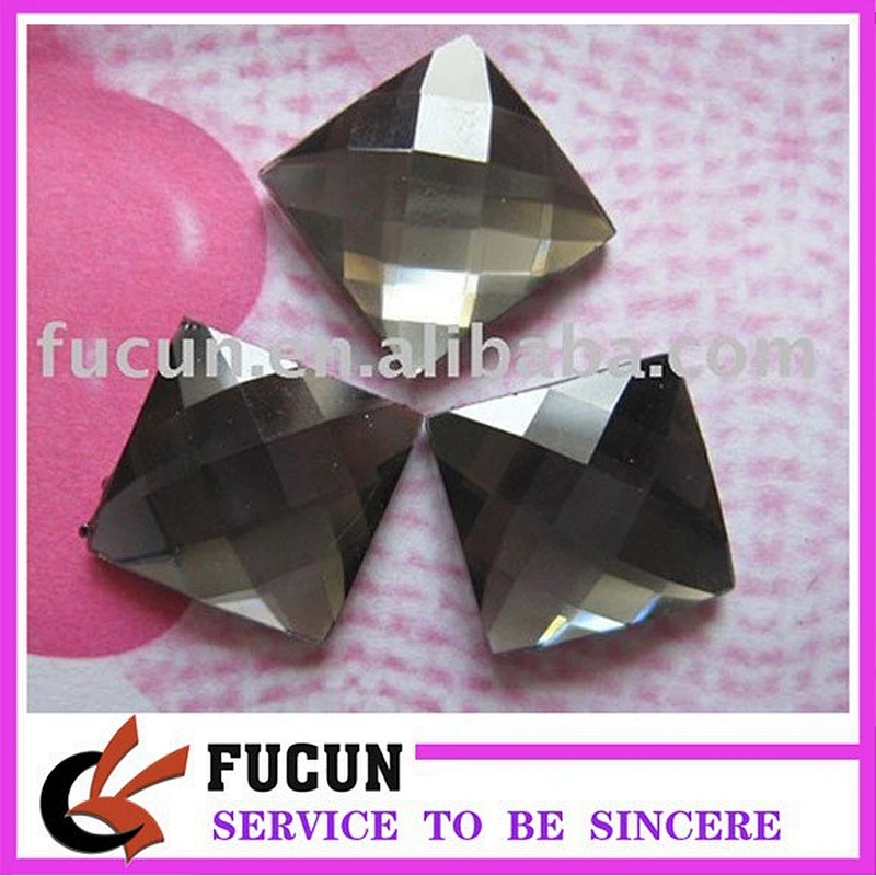 square flat back acrylic rhinestones