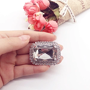 2019 latest fashion  metal alloyed diamond shoe clips for lady shoes