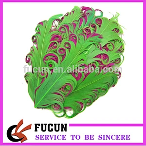Curly Feather Pad - Headband Hair Accessories Clips Fascinator Wedding Bridal