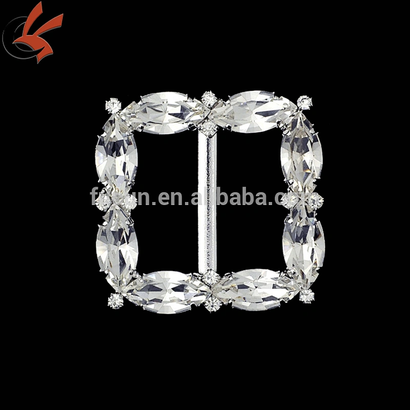 hot sale new crystal rhinestone buckles slider for wedding invitation,dress,bag