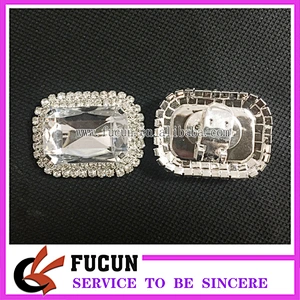 jewelry factory fashion cheap rhinestone sandal buckle shoe decorative crystal buckle