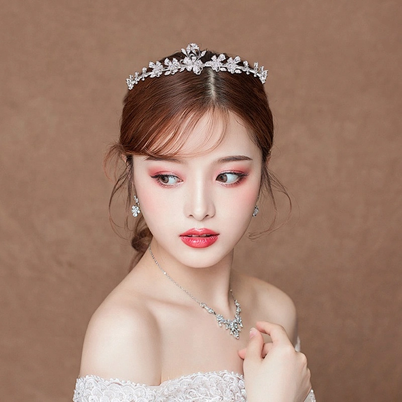 2019 Hot Crystal Zircon Jewelry Earring Necklace Wedding Jewelry Set