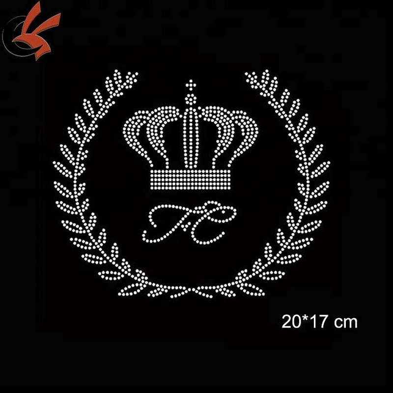 hot fix rhinestone motif for t-shirt decoration