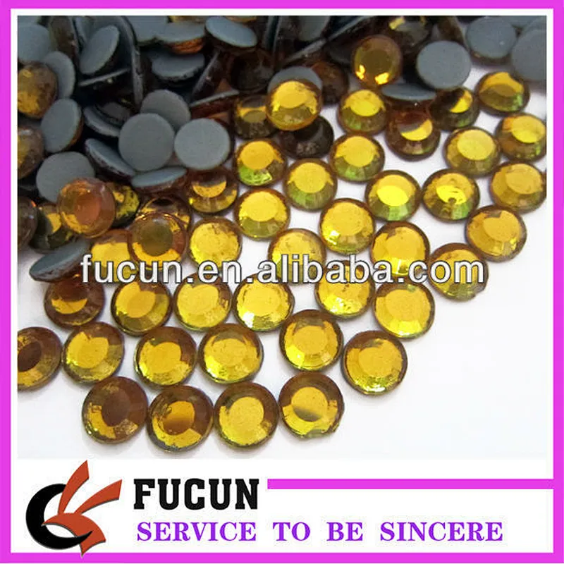 Crystal Rhinestones Top Quality Flatback Iron Hotfix