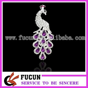 Wholesale 2015 New Arrival Design Rhinestone Brooch For Women Wedding Invitation
