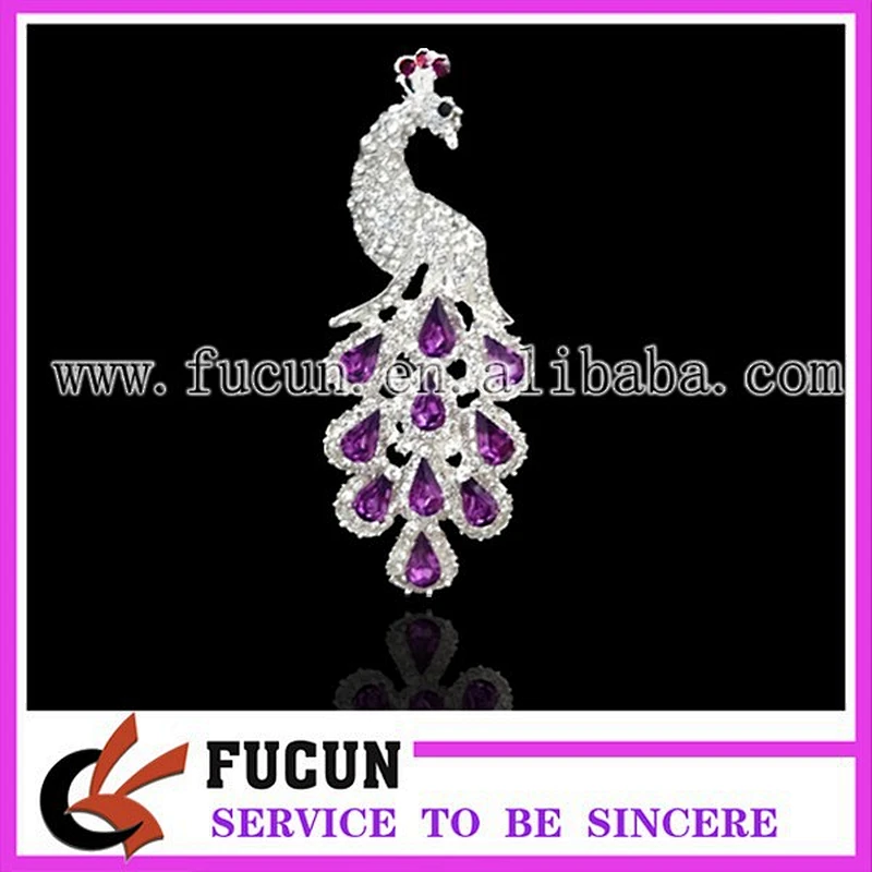 Wholesale 2015 New Arrival Design Rhinestone Brooch For Women Wedding Invitation