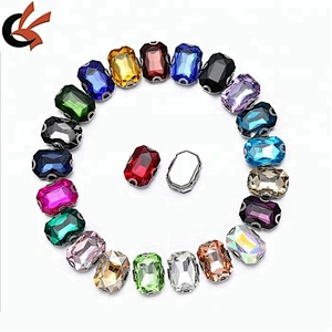 sew-on rhinestone with claw acrylic stone with metal setting