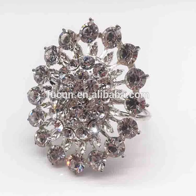 Wholesale Wedding Favor Sparkle Rhinestone Napkin Ring for sale
