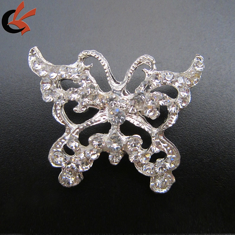 wholesale little butterfly rhinestone brooch for decoration