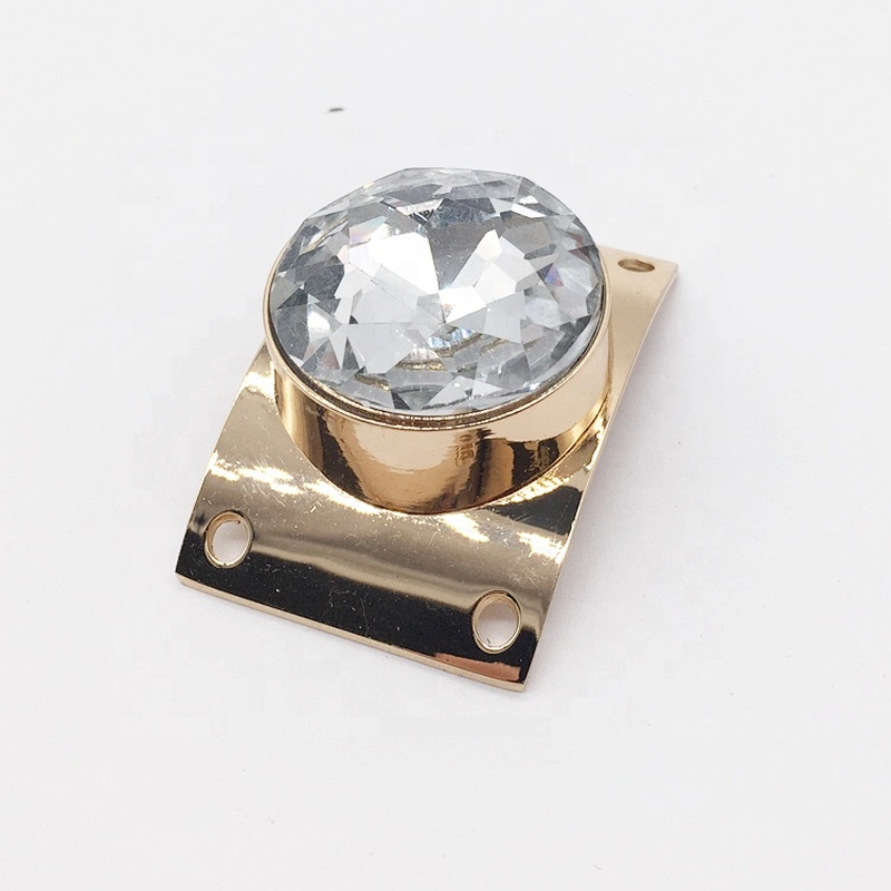 New jewelry crystal shoes accessories decorative metal buckle ornament for women shoe
