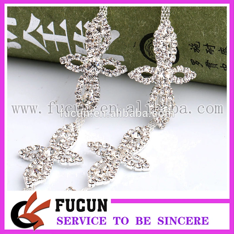Rhinestone Crystal Wedding Cake Banding Diamond Ribbon Crystal Trim