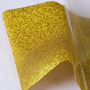 Wholesale Korea Quality Glitter Heat Transfer Press Vinyl Film Rolls Heat Transfer Glitter Vinyl