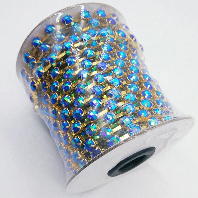 DIY sewing accessories craft fancy SS28 resin stone chain trimming