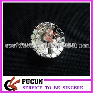 bulk wholesale small crystal custom rhinestone buttons used clothing
