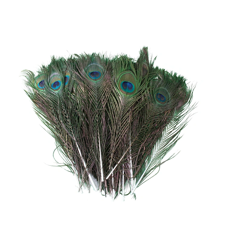 Wholesale High quality beautiful natural peacock feathers for carnival decoration