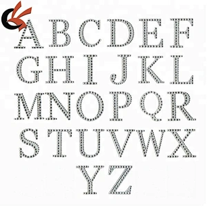 Wholesale Adhesive Glitter Scrapbooking Vinyl Alphabet Letters Stickers