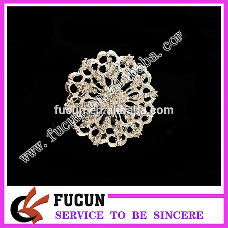 fashion jewelry cheap bridal rhinestone brooch for Women