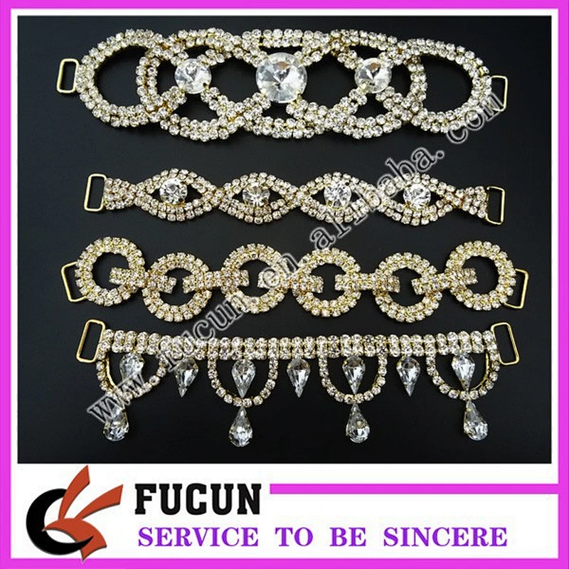 Competition Bikini Suit Rhinestone bikini Connector diamond connector