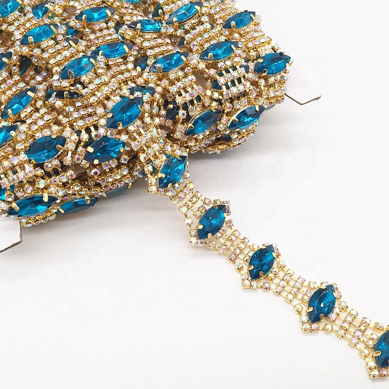 Garment Use Rhinestones Type Crystal Main Stone Body Jewelry Trimmings For Clothing Decoration