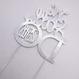 we still do 40th 25th Wedding Anniversary Birthday Diamante Rhinestone Letter Cake Topper