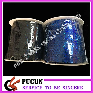 China Factory Wholesale bulk fabric loose PVC,PET sequins roll for garment