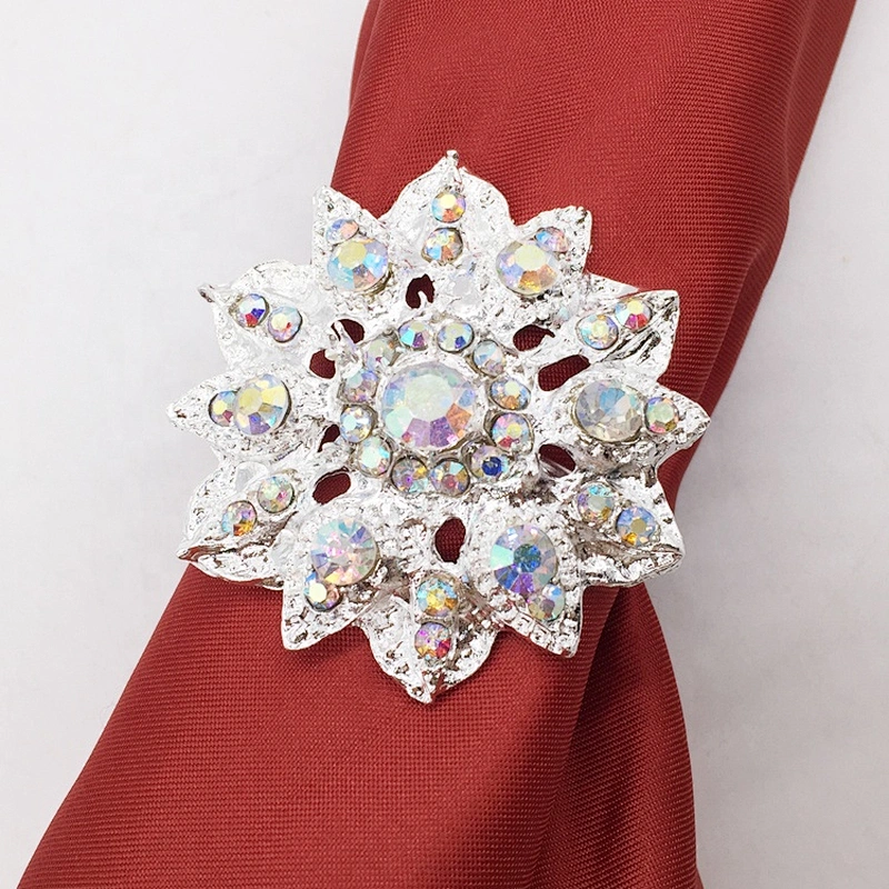Amazing AB Rhinestone Bridal Crystal Disposable Napkin Ring