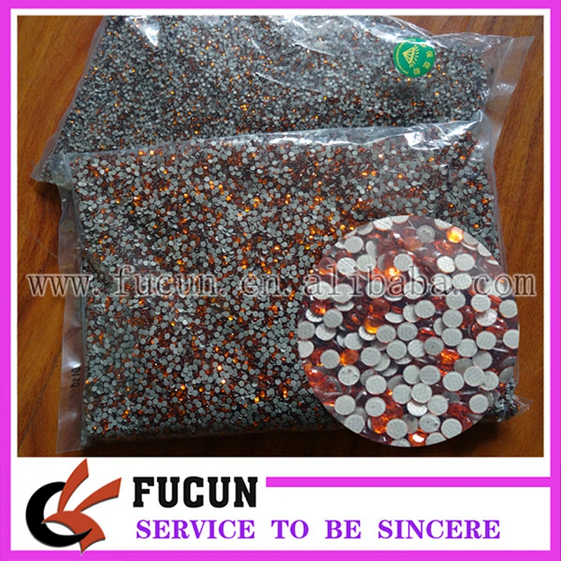 Hot-Fix Iron-On Flat-Back Beads Rhinestones Multi Color & Size Selection