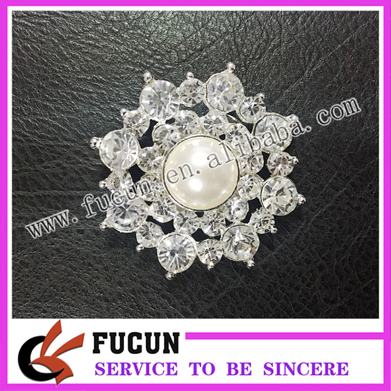 Fashion Beaded Shoe Clip Buckle Crystal Rhinestone Pearl Shoe Accessories Decoration