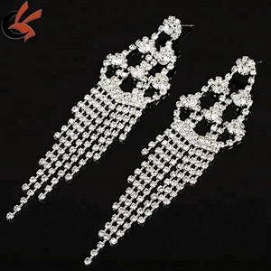 High Quality Long Wedding Chandelier Earrings Party earrings