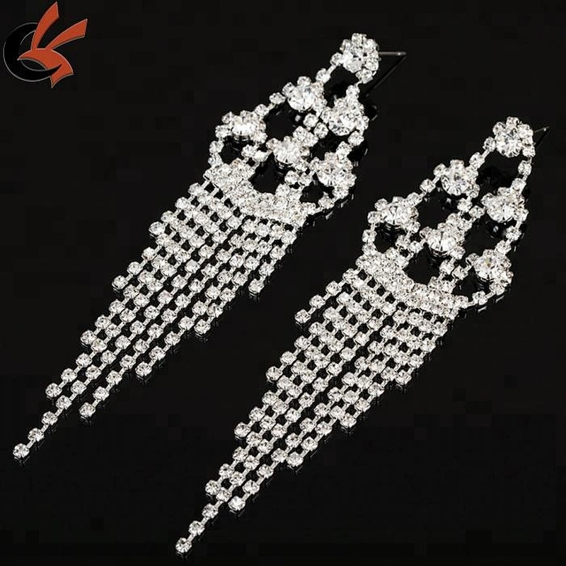 High Quality Long Wedding Chandelier Earrings Party earrings