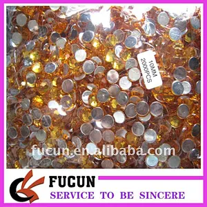 round shape flatback acrylic stone