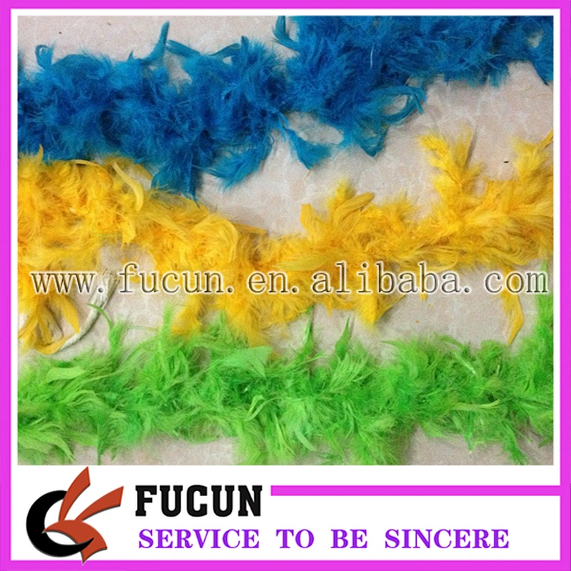 Fashion Turkey Feather Boa for Decoration