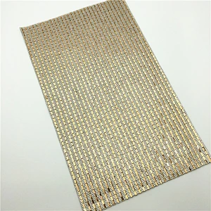 hotfix crystal glass beads sticker self adhesive rhinestone sheets