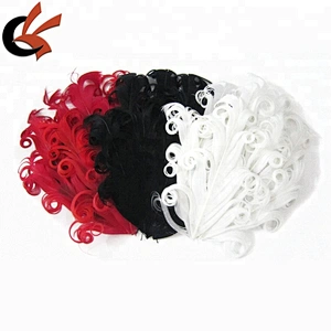 Curly Nagorie Feather Pads DIY Hair accessories Decoration