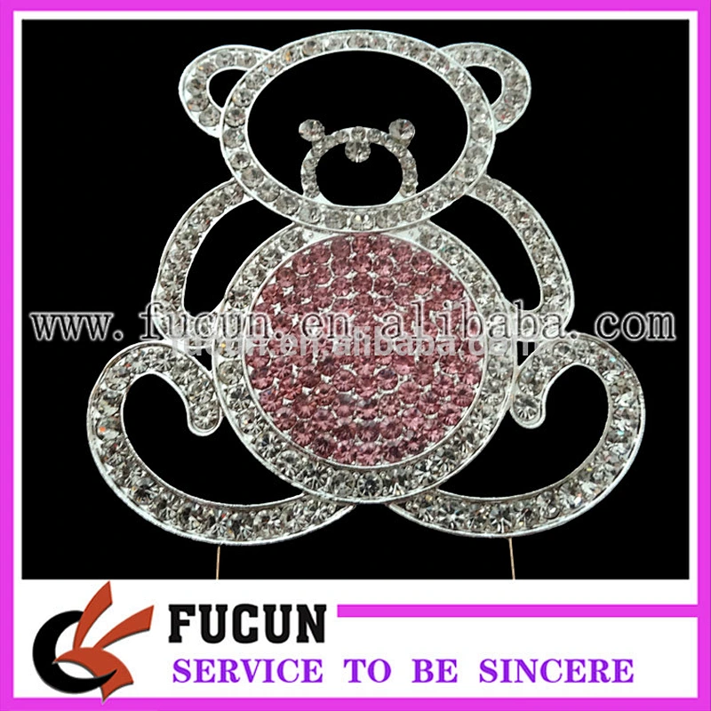 New products 2016 cute bear cake topper party decoration supplies wholesale