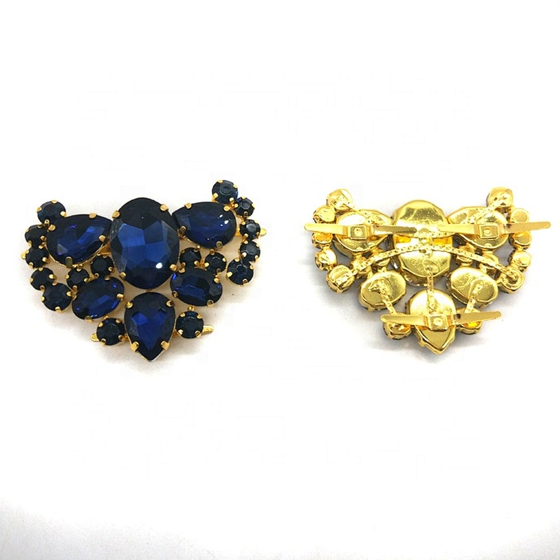 Factory for sale New product Antique rhinestone shoe buckles shoe clip