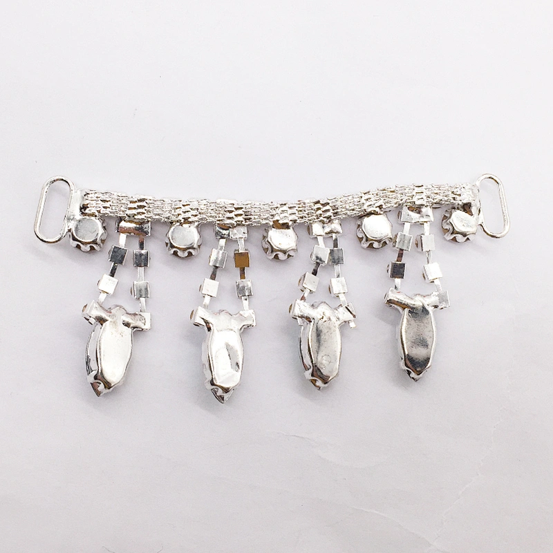 Wholesale decorative swimwear rhinestone ab crystal rhinestone bikini connector