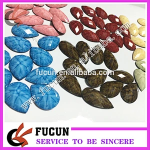 hot sale cheap factory price sew on epoxy resin stone for garment accessories