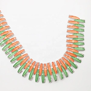 China supplier wholesale garments stitching color rhinestone trimming