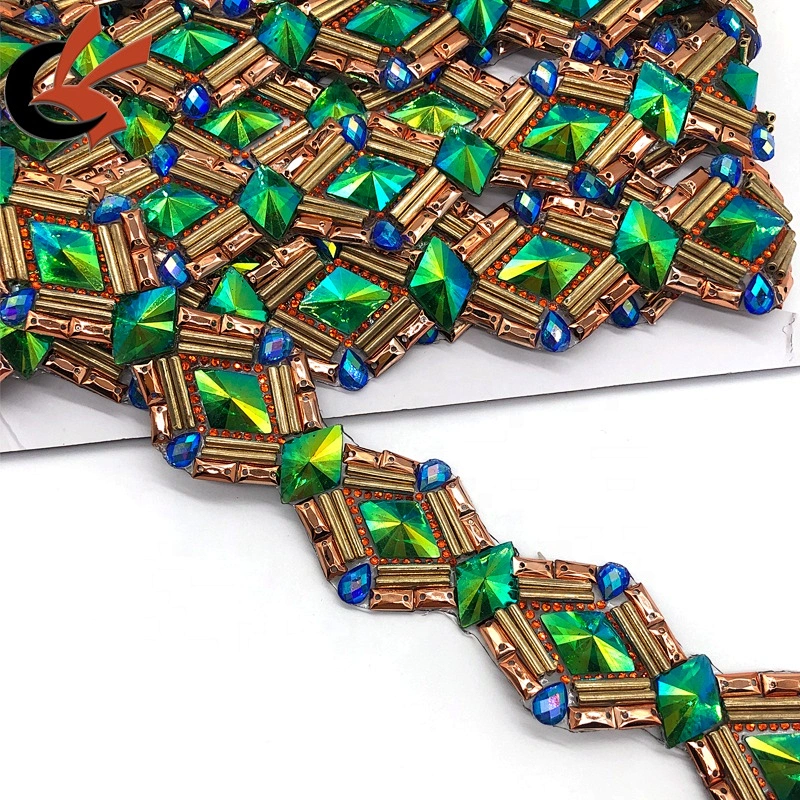Shoes Garment Decoration New Hotfix Rhinestone tape Trim Crystal Mesh Strass Chain