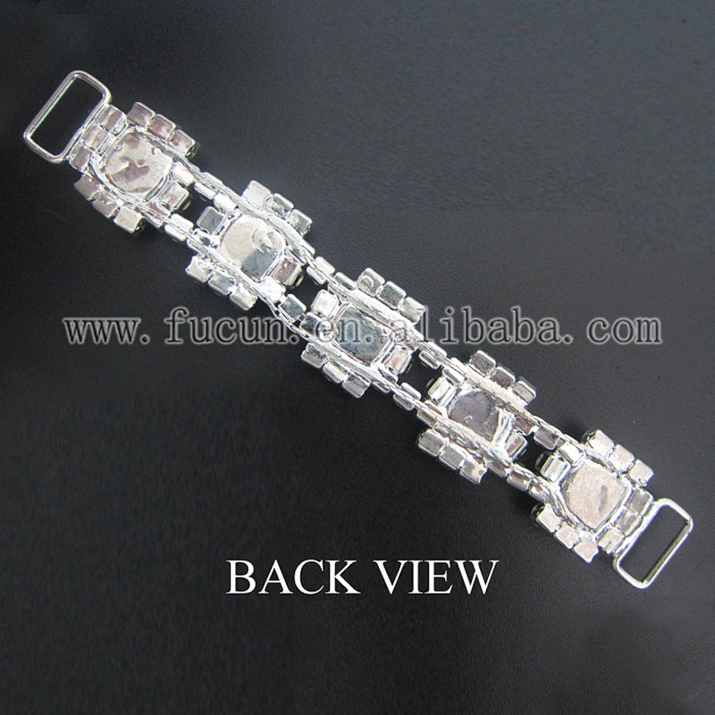wholesale hot sale crystal rhinestone connectors bikini for fitness posing suits