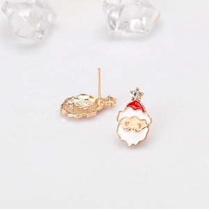 2018 Christmas Earrings Santa Earring Christmas Stud Earring