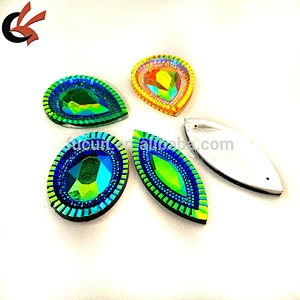 Bulk Loose Sew On resin Jewels Assorted Colors & Sizes