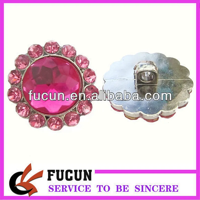 crystal snap button crystal rhinestone button rhinestone sewing on button