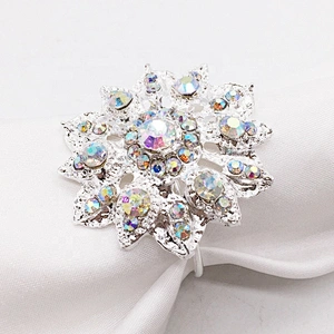 Amazing AB Rhinestone Bridal Crystal Disposable Napkin Ring