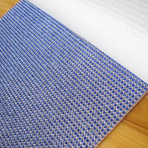 Factory Wholesale Cheap Price Crystal Glass Hot Fix Rhinestone Mesh For Decoration