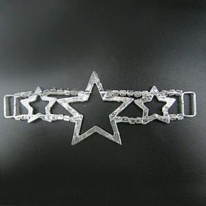 Custom design new star decorative bikini accessory rhinestone bikini connector for women swimsuit