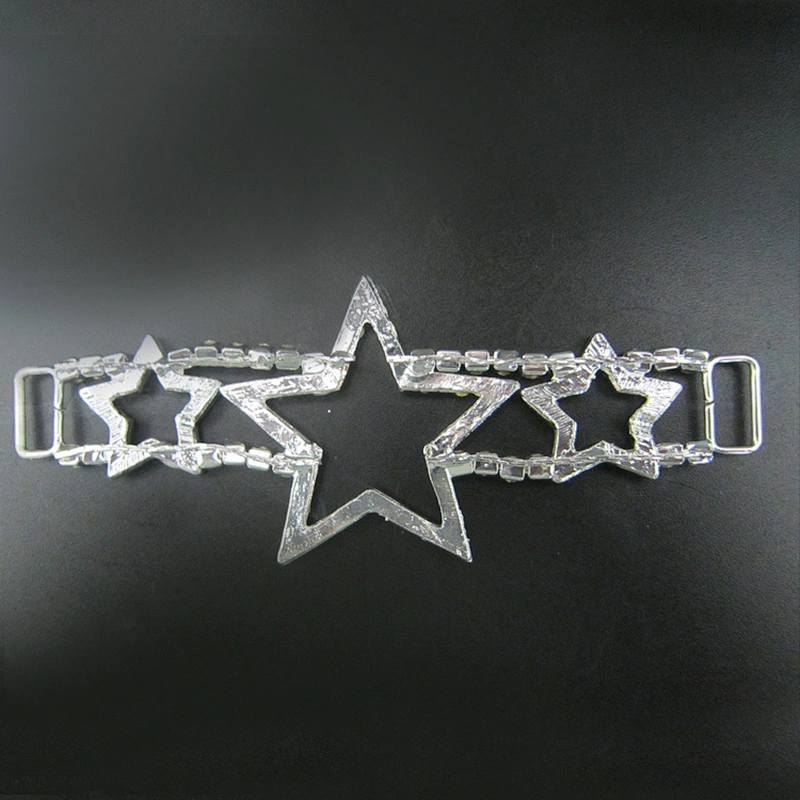 Custom design new star decorative bikini accessory rhinestone bikini connector for women swimsuit