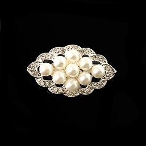 Unique small styles pearl pearl jewelry brooch for wedding gift